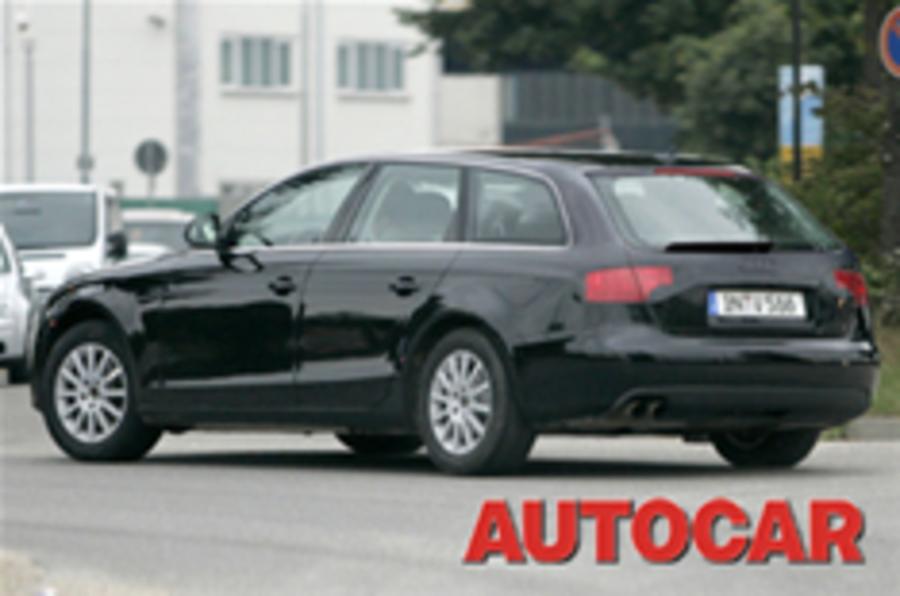 Audi’s A4 Avant spied