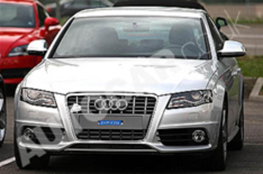 Audi S4 snapped undisguised