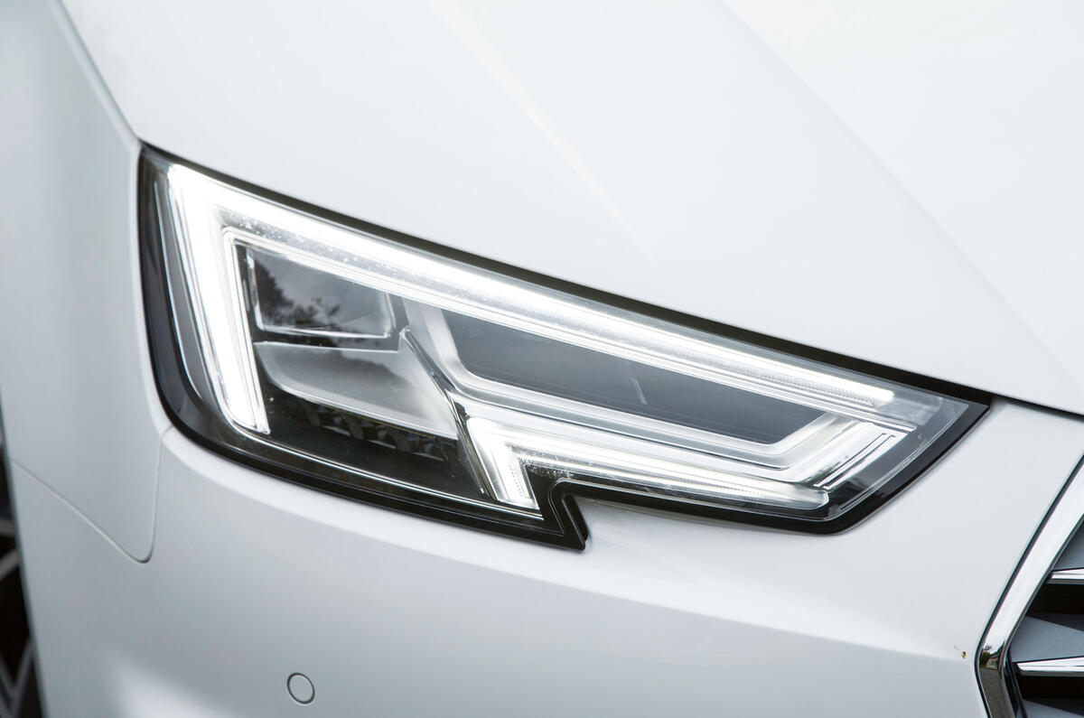 Audi A4 LED headlights