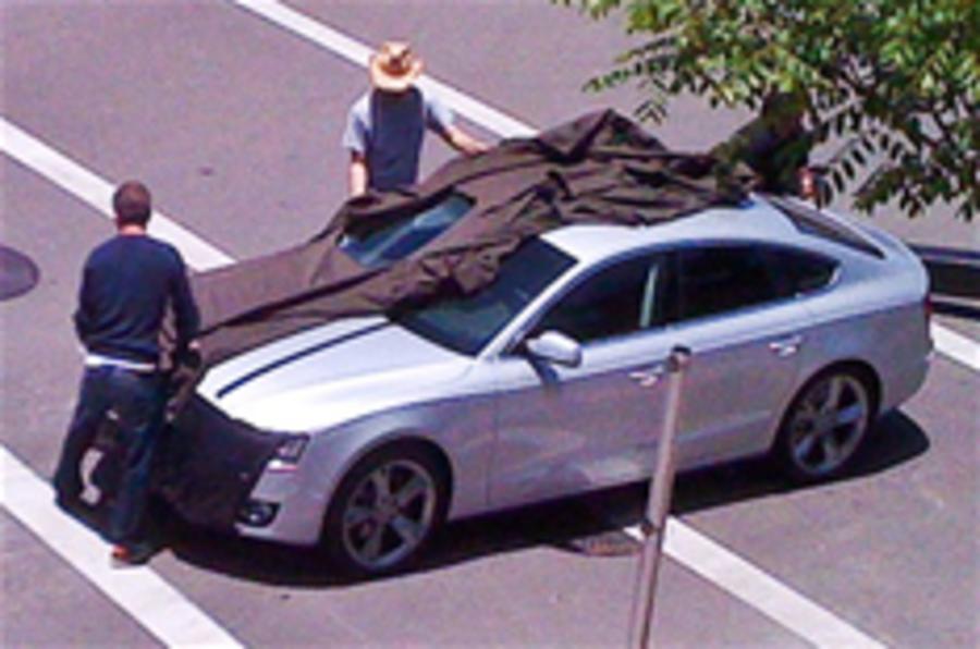 Audi A5 Sportback spied