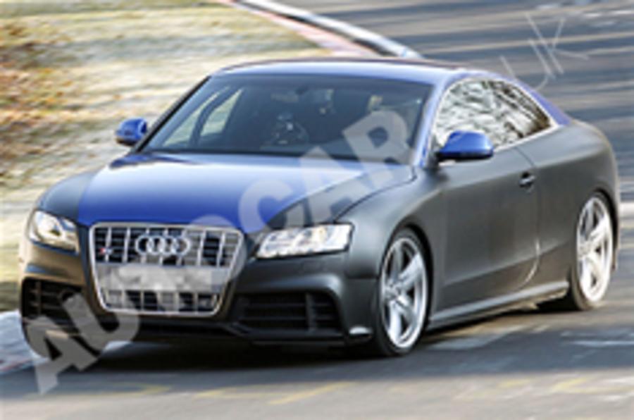 Audi RS5 spied
