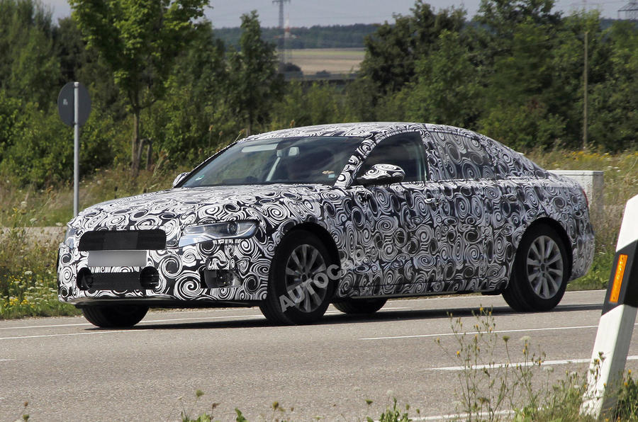 New Audi A6 uncovered
