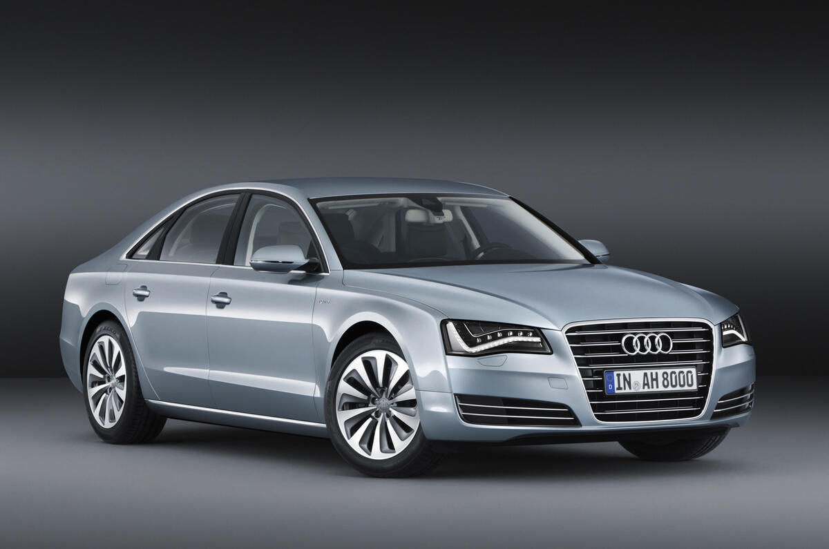 Frankfurt show: Audi A8 hybrid