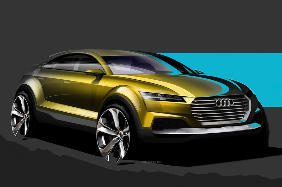 Audi Q4 concept sketches revealed