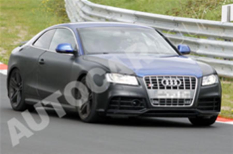 Audi RS5 spied testing