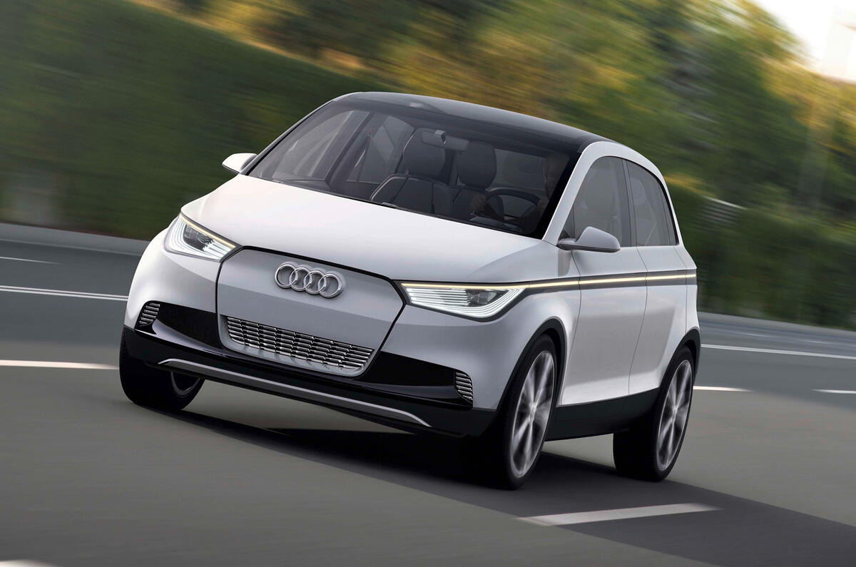 Frankfurt show Electric Audi A2 Autocar