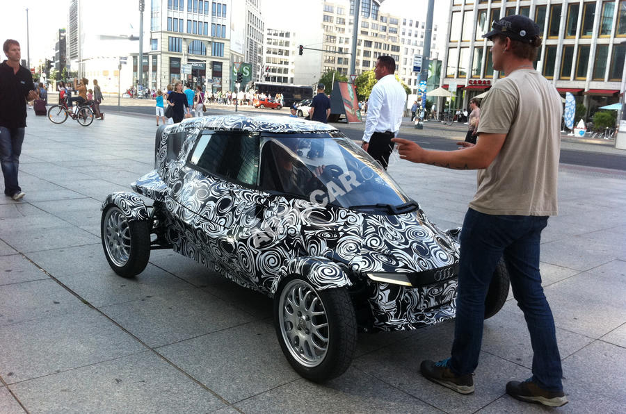 Audi's city car loses roof