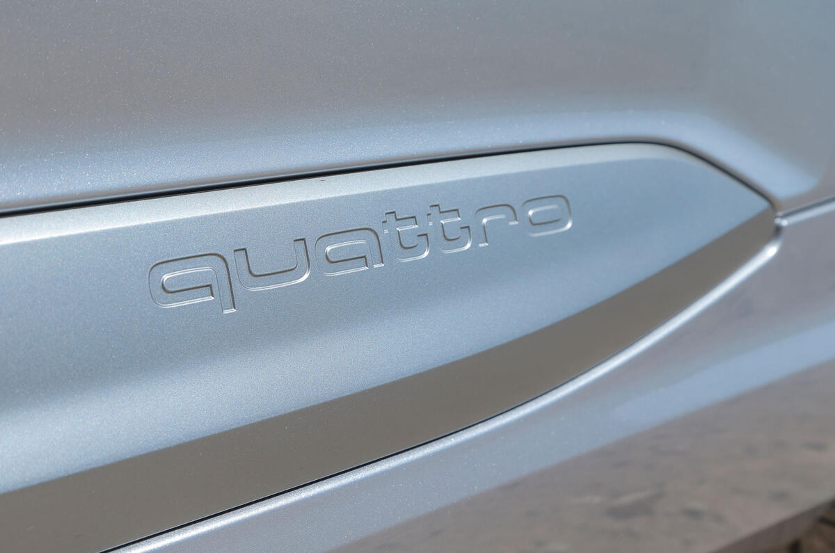 The Audi Q7 saves weight with its large doors being made out of aluminium