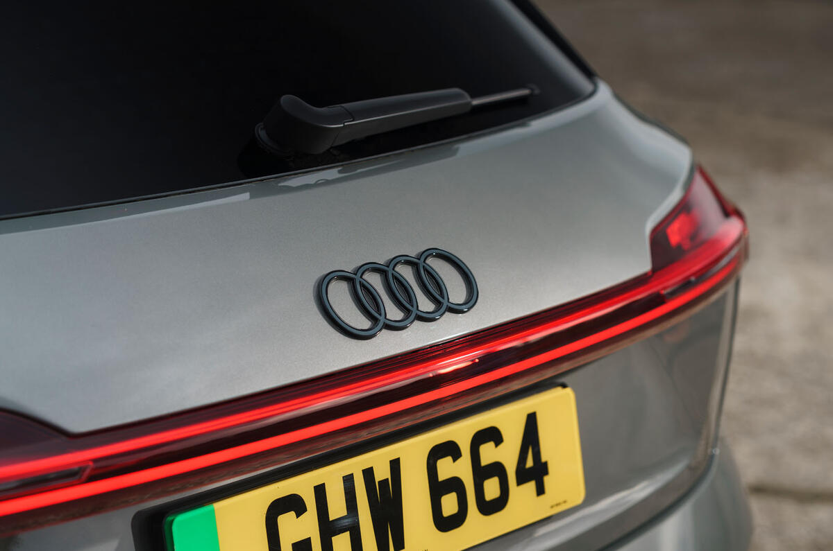 audi q8 e tron review 2023 018 rear detail