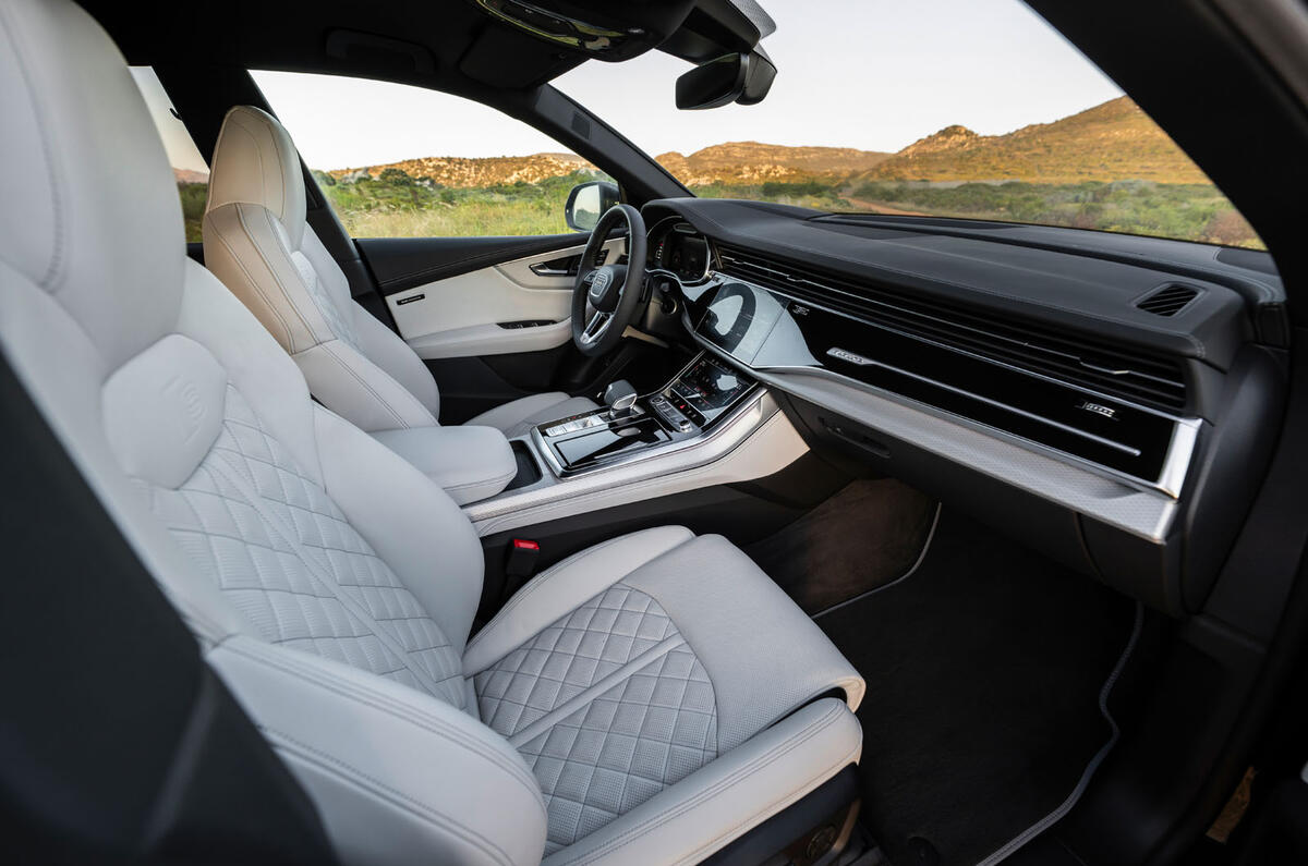 audi q8 review 2023 012 front seats