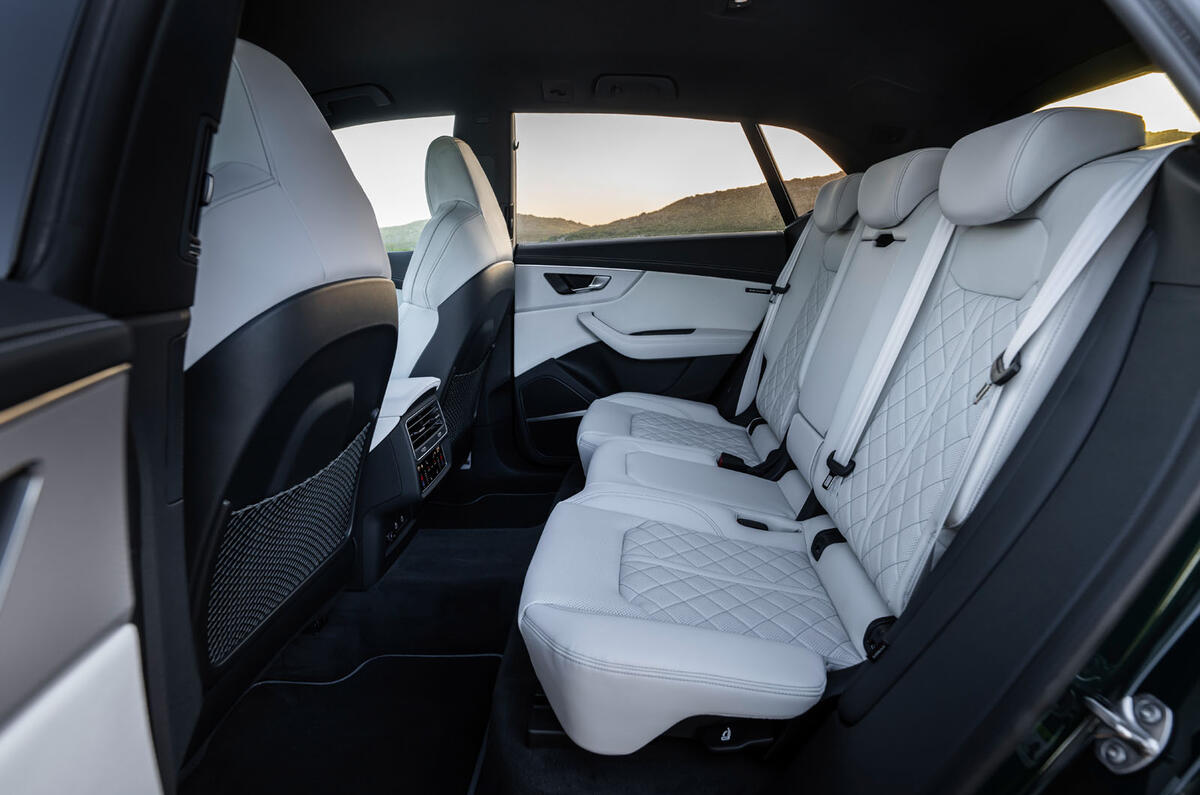 audi q8 review 2023 017 rear seats