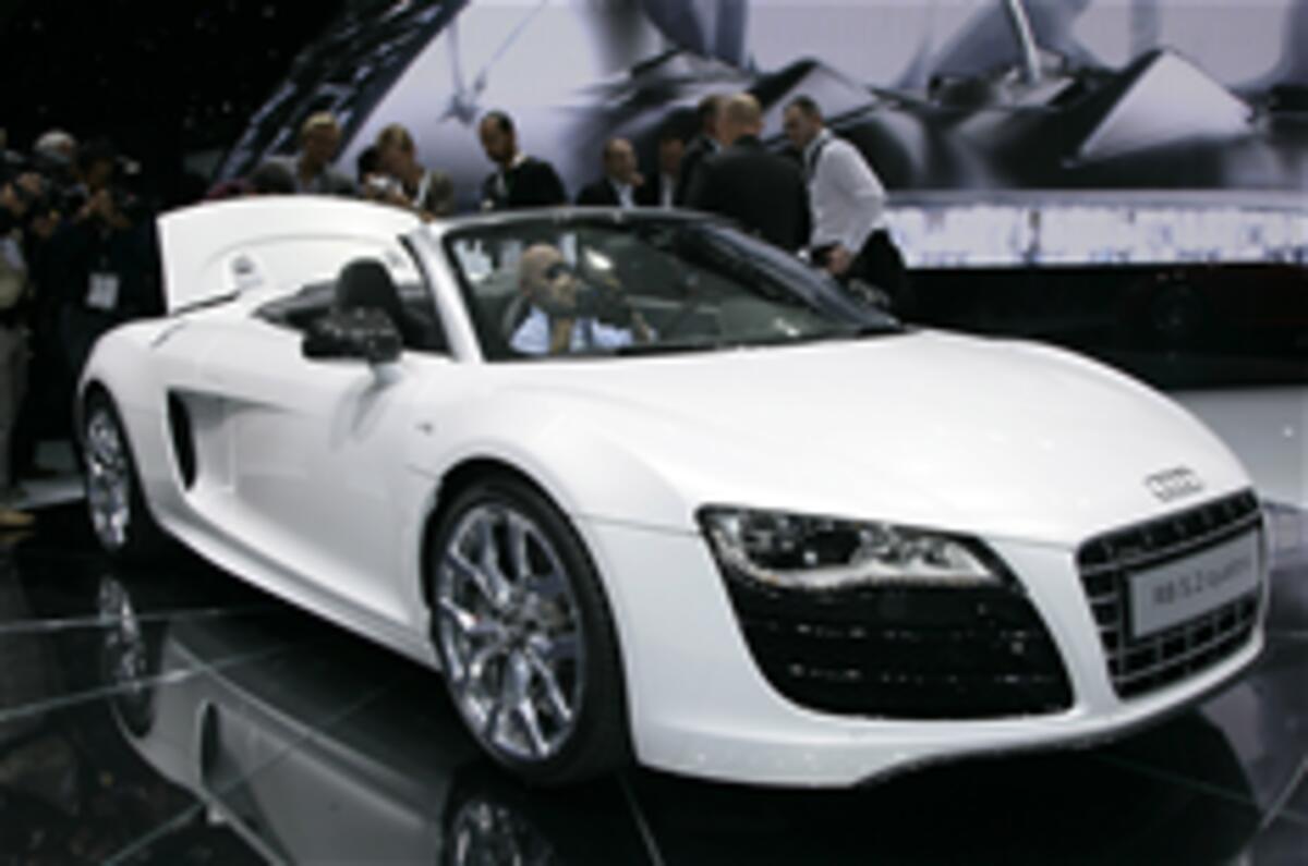 Audi R8 Spyder gets UK launch