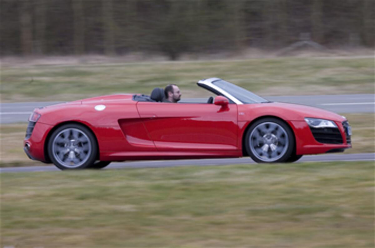 Audi R8 Spyder V8 launched