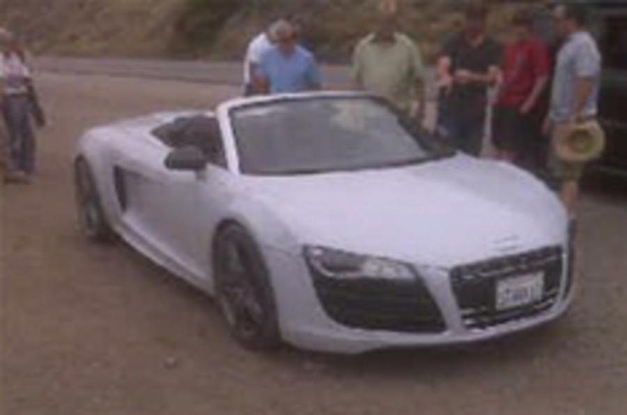 Audi R8 V10 Spider picture leaks