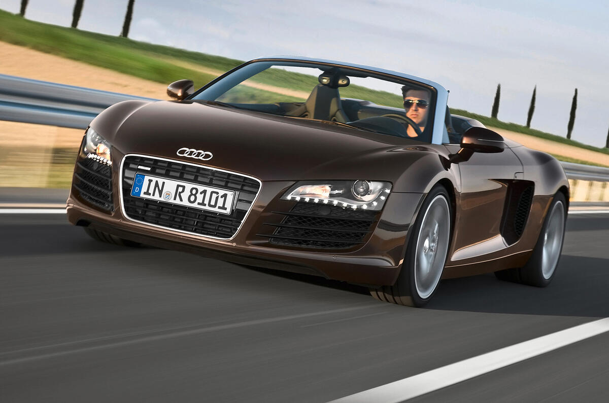 Audi R8 Spyder V8 launched