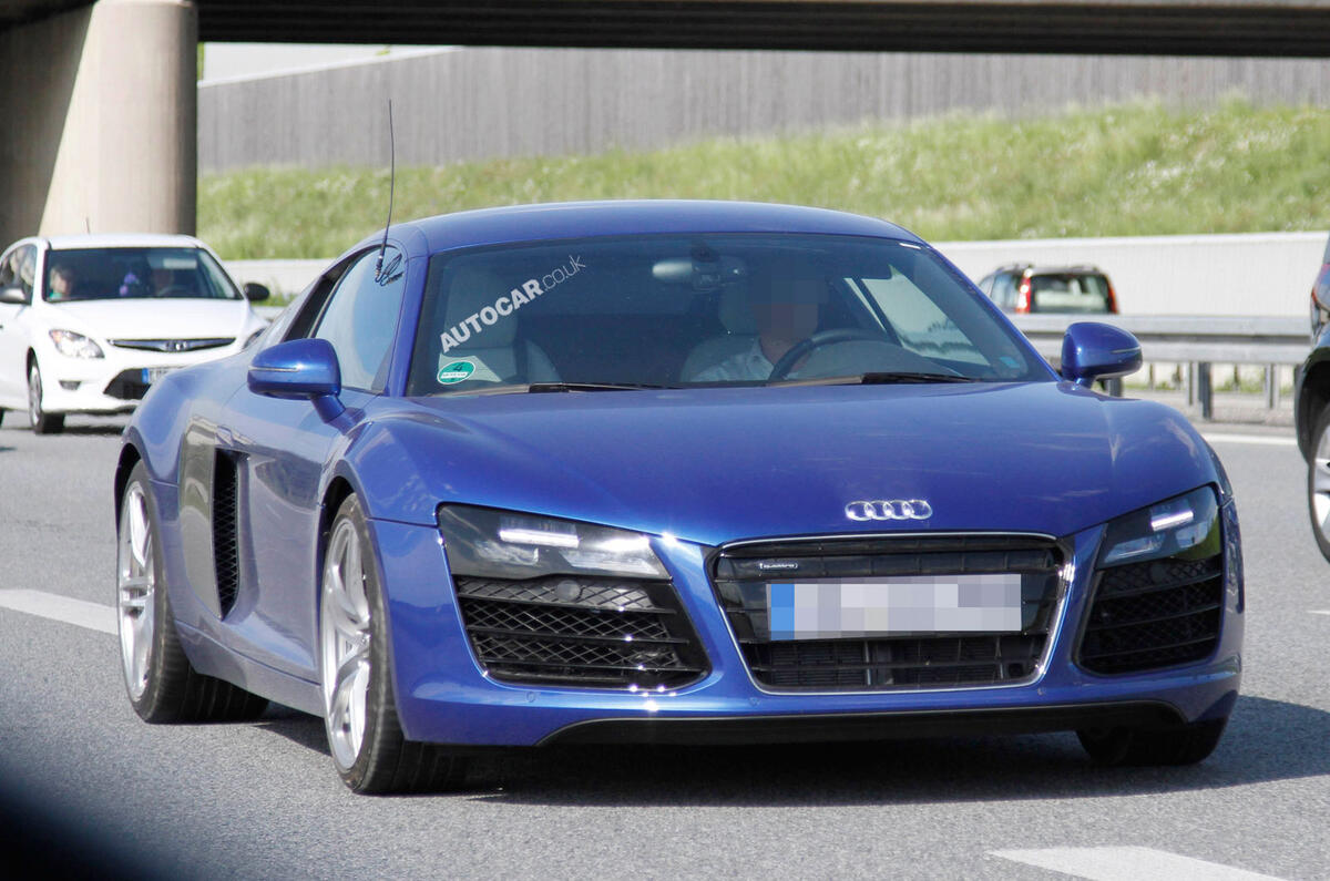 Facelifted Audi R8 caught undisguised | Autocar