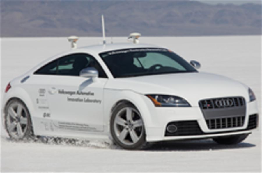 Audi's autonomous TT rally car
