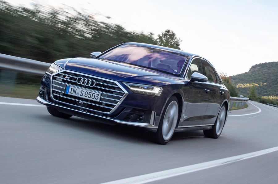 Audi S8 2020 road test review - hero front