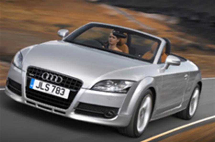 Audi confirms TT roadster prices