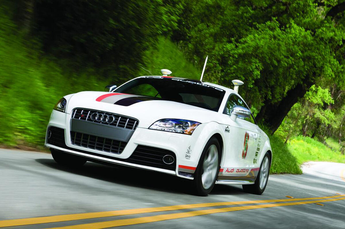 Audi's autonomous TT racer