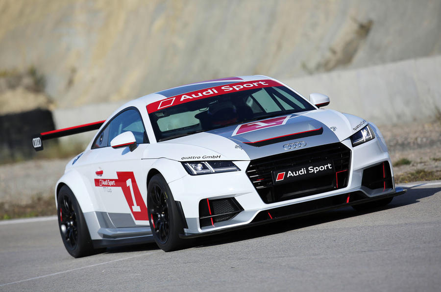 Audi unleashes racing version of the new TT