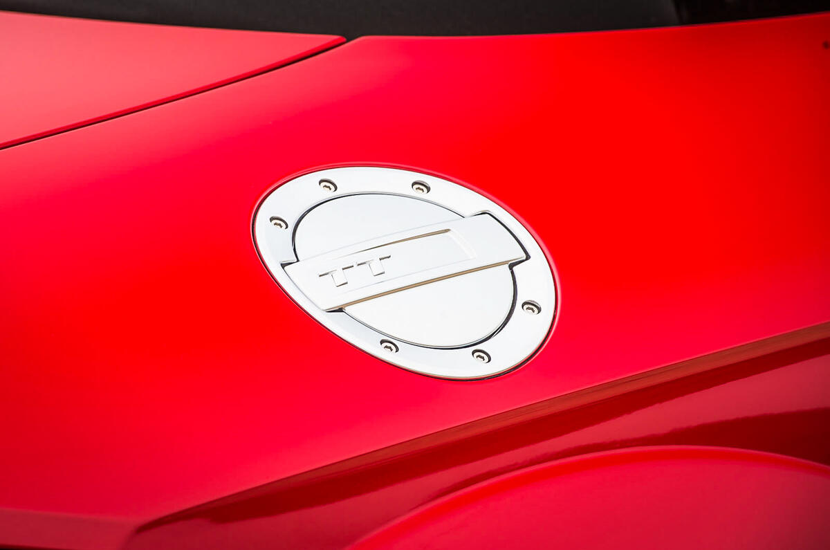 Audi TT Roadster's fuel cap