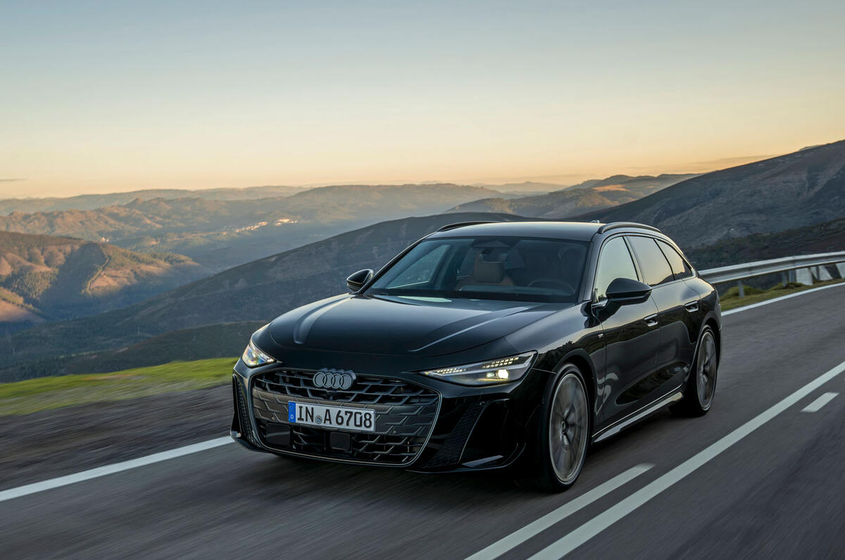 Audi A6 Avant ICE 2025 Review front tracking 8