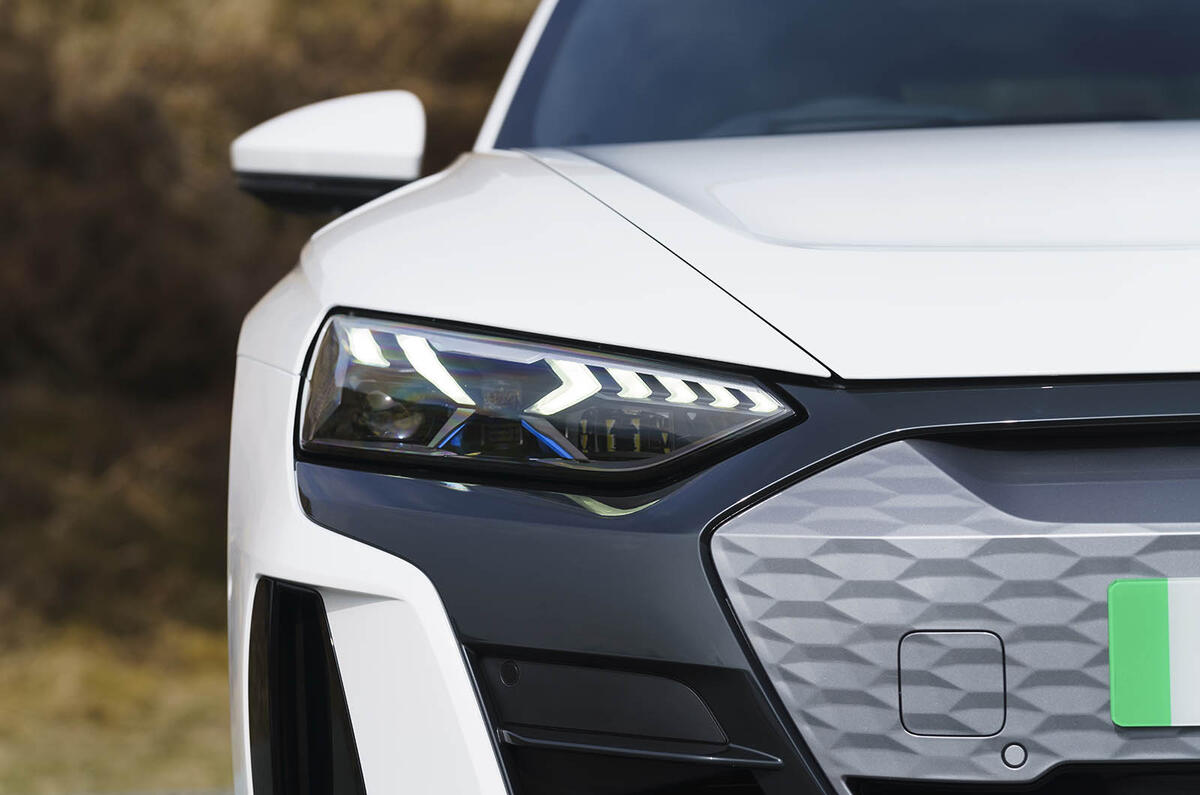 Audi e tron GT headlight