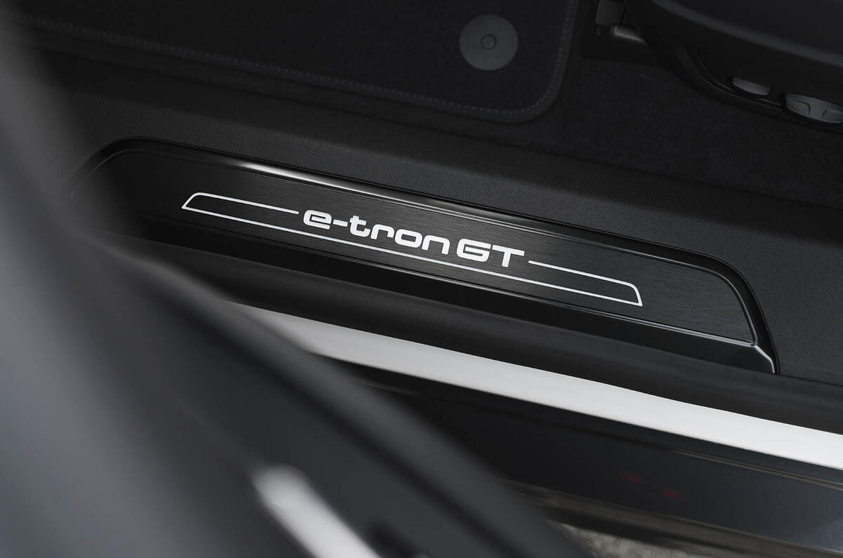 Audi e tron GT kickplate