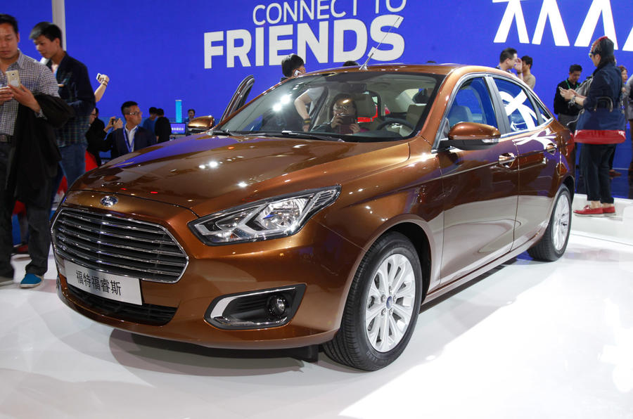 Revived Ford Escort revealed at Beijing motor show
