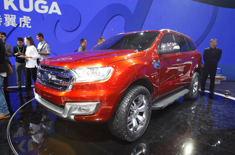 New seven-seat Ford Everest concept unveiled in Beijing