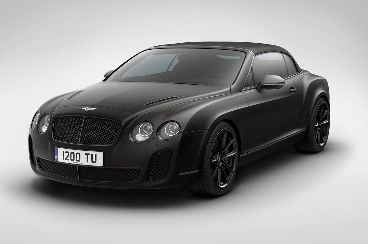 Bentley's ice breaker for Geneva