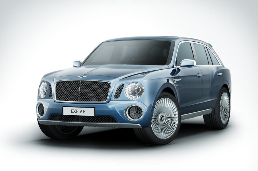 Geneva 2012: Bentley EXP 9 F concept