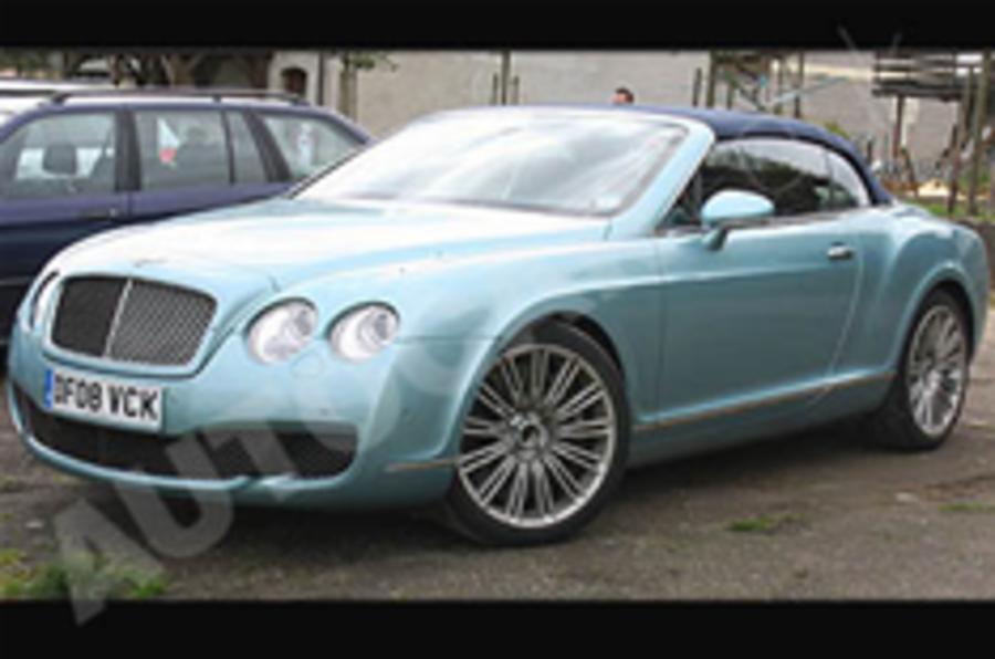 Spied: Bentley Continental GTC Speed