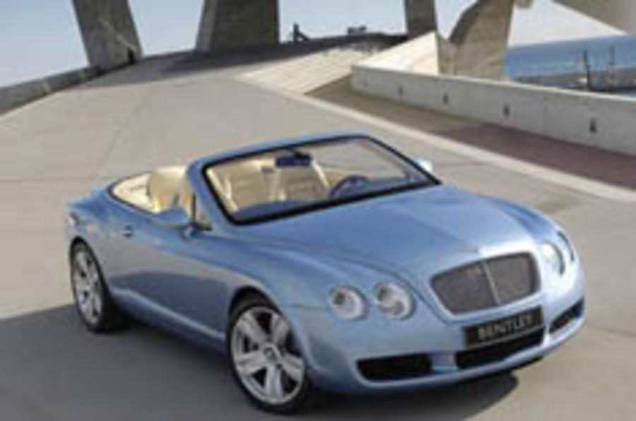 Bentley launches Continental convertible
