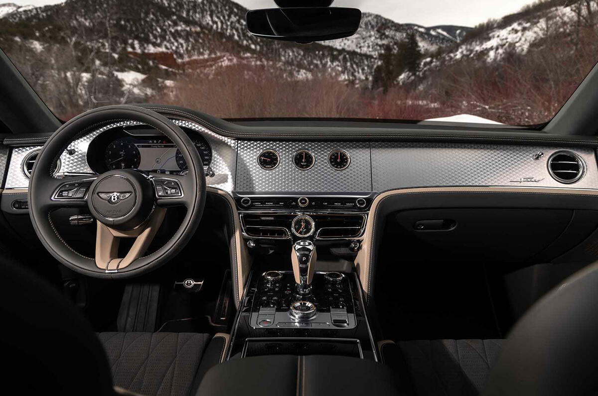 bentley flying spur speed 2 dash