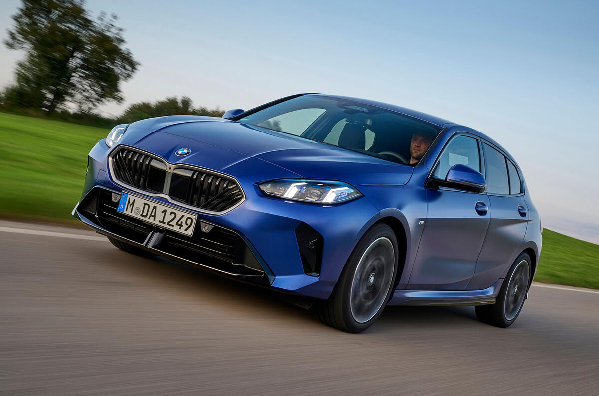 bmw 1 series review 2024 04 front tracking