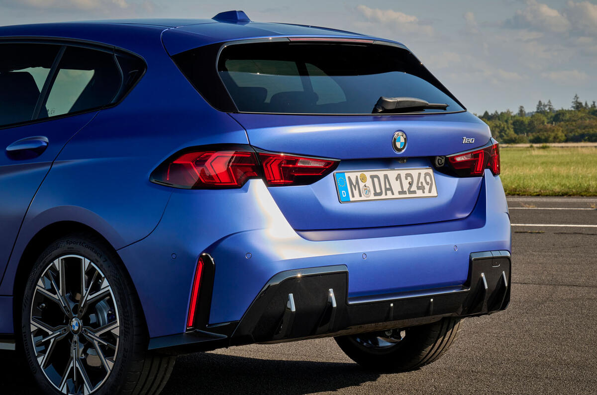 bmw 1 series review 2024 08 rear end
