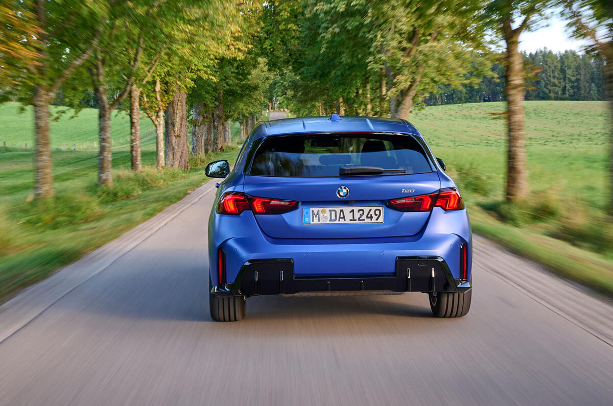bmw 1 series review 2024 26 rear tracking