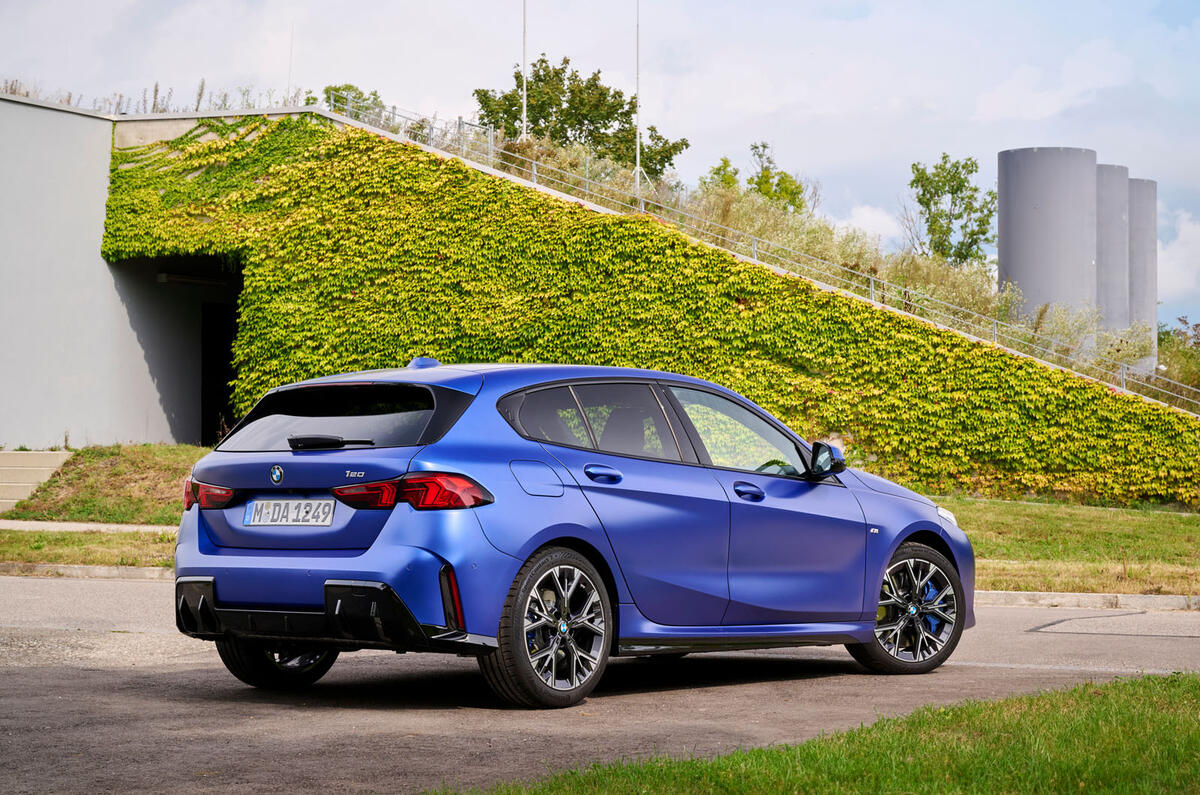 bmw 1 series review 2024 28 rear static