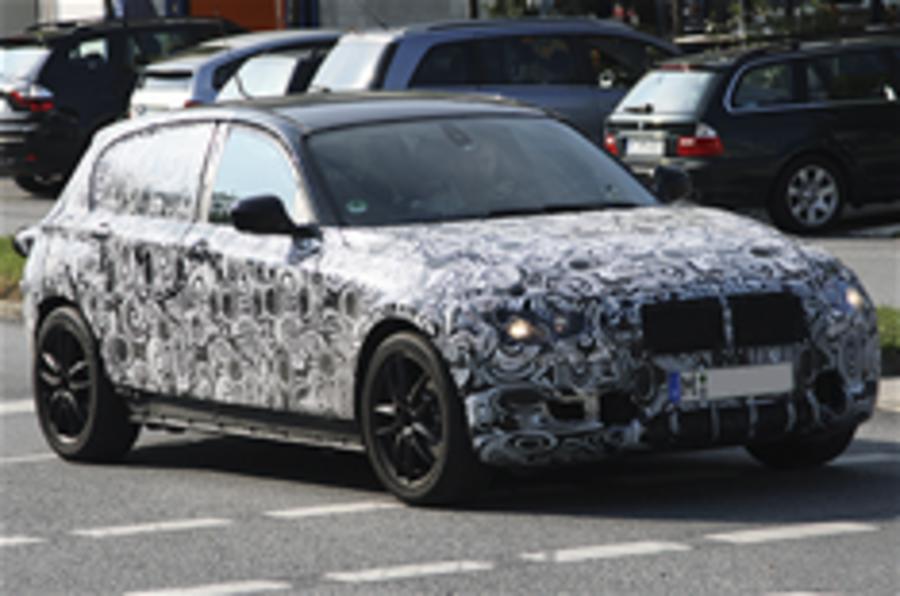New BMW 1-series spied