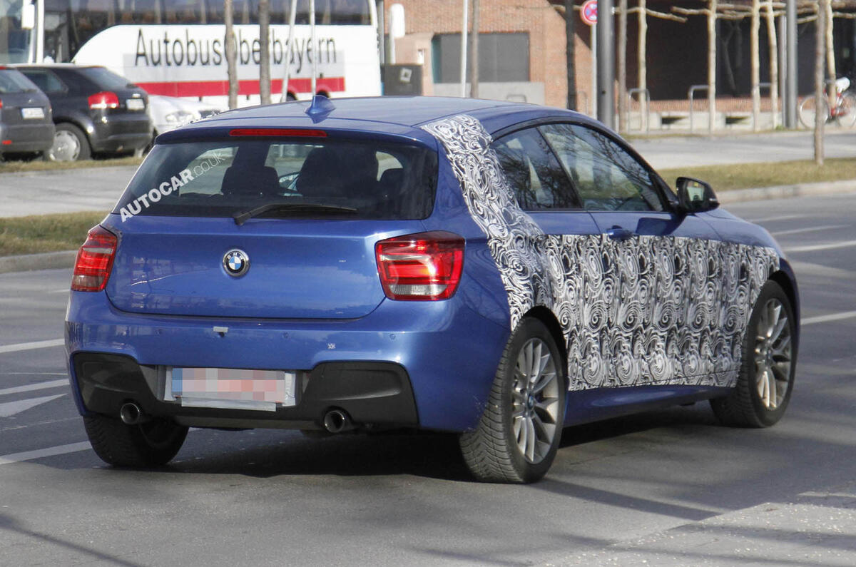 Hottest BMW 1-series spied