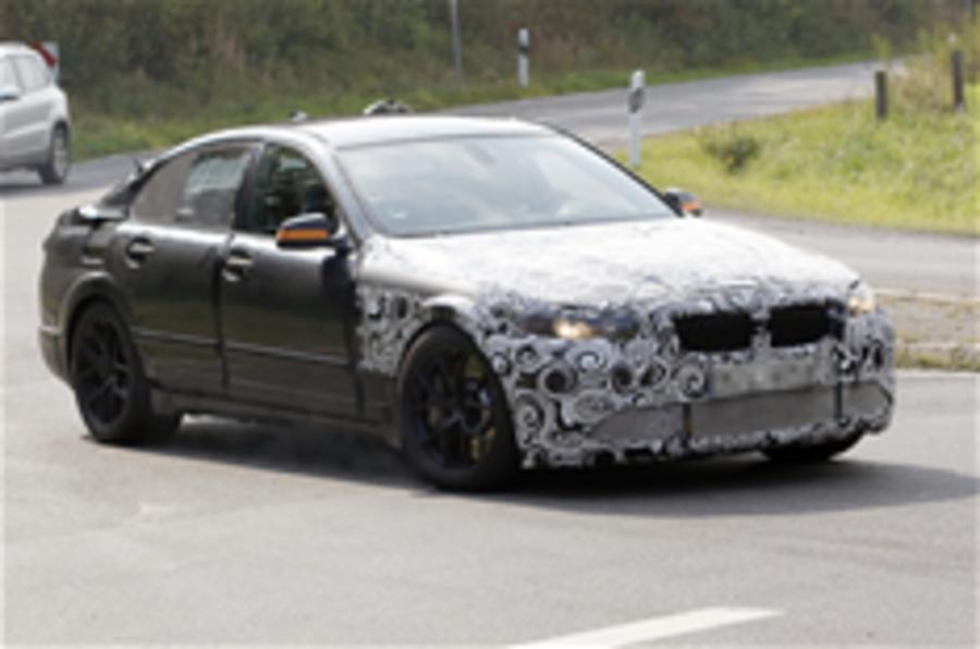 2011 BMW M5 spied
