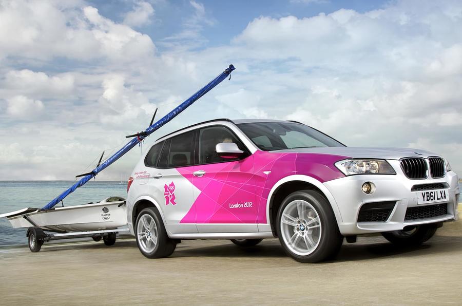 BMW's Olympic fleet revealed
