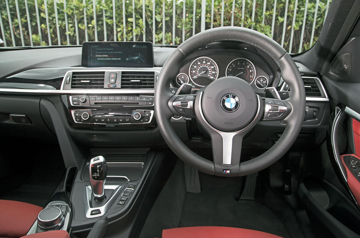 BMW 3Series 330e iPerformance 20152018 interior Autocar