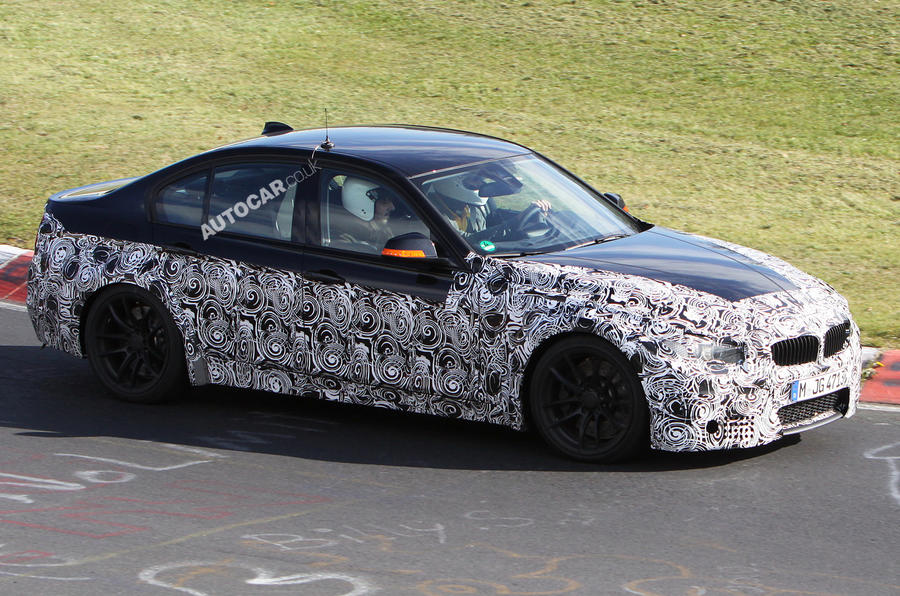 BMW M3: new spy pictures