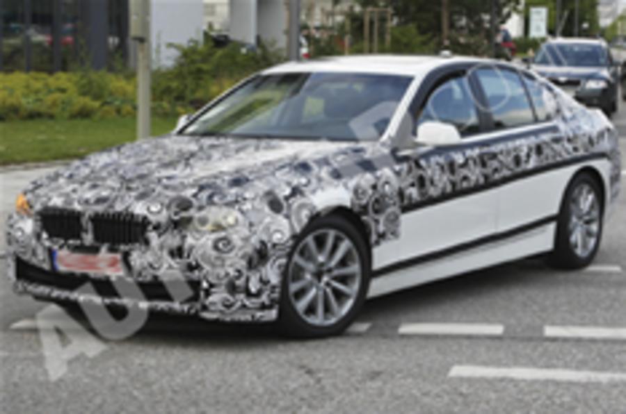 Next BMW 5-series spied
