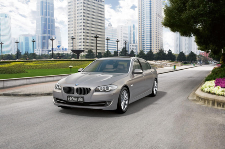 Beijing motor show: BMW 5-series LWB