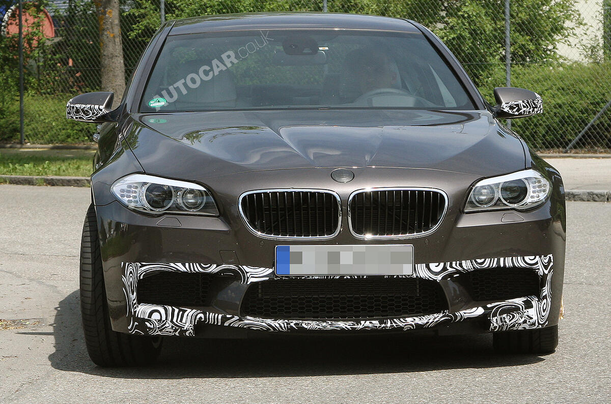 New BMW M5 scooped