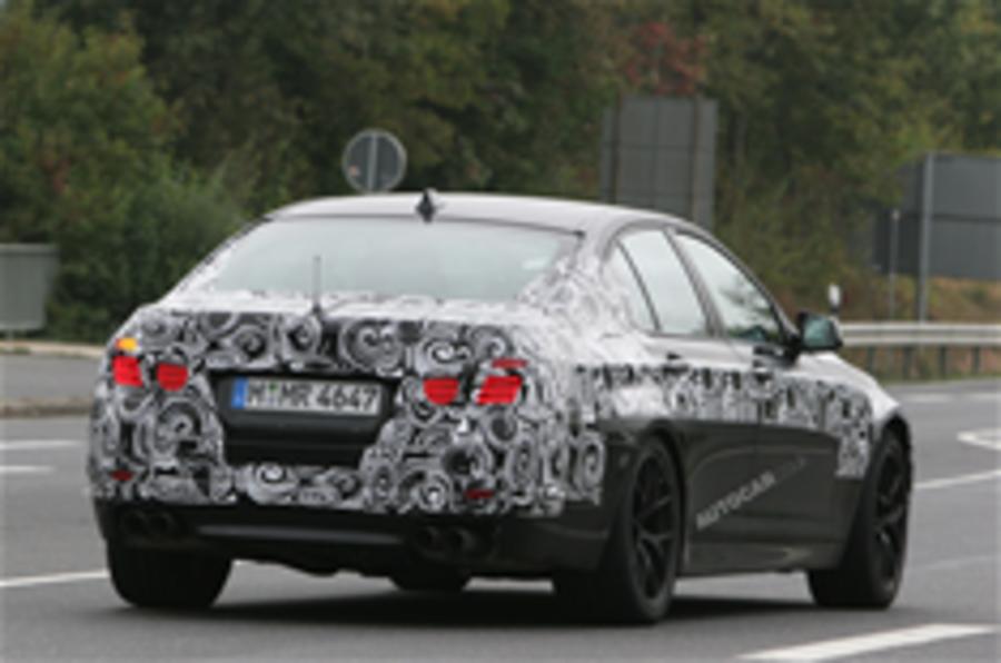 Spy pics reveal BMW M5 details